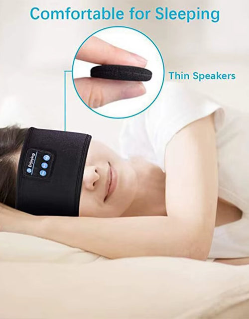 Load image into Gallery viewer, Fone Bluetooth Earphones Sports Sleeping Headband Elastic Wireless Headphones Music Eye Mask Wireless Bluetooth Headset Headband
