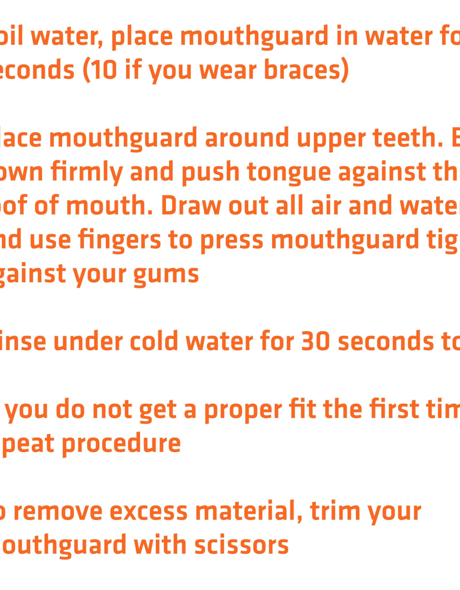 Sport | EZ Sport Clear Mouthguard | Adult | Multi-Sport