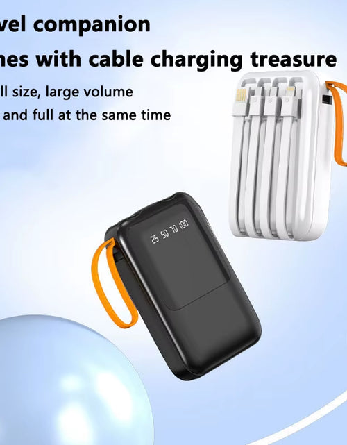 Load image into Gallery viewer, 18650 Power Bank Fast Charging Powerbank Portable Battery Charger Powerbank for Iphone Xiaomi 4IN1 Mini Battery Storage Boxes
