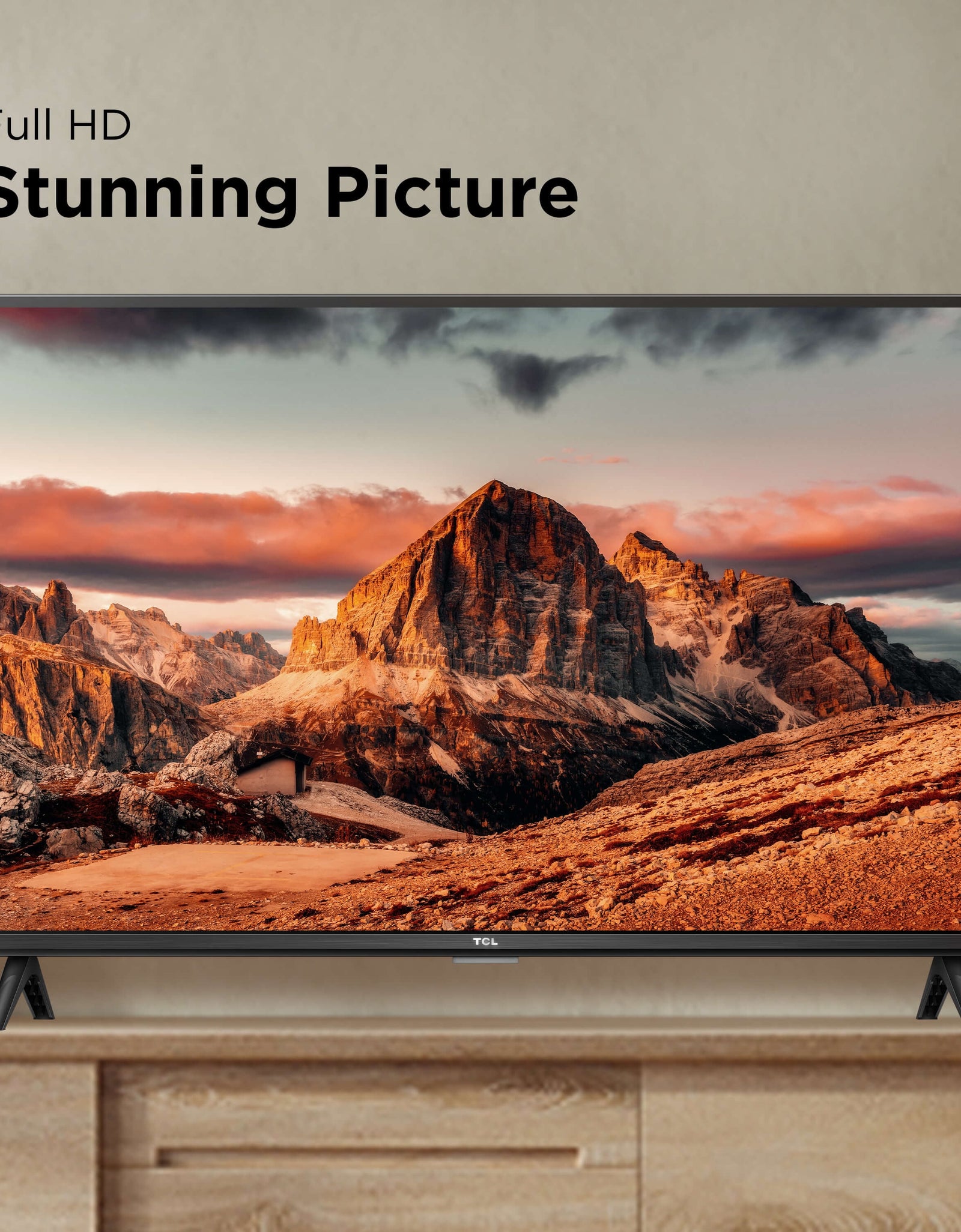 32S357 32 Inch Class S3 1080P FHD LED HDR Smart TV