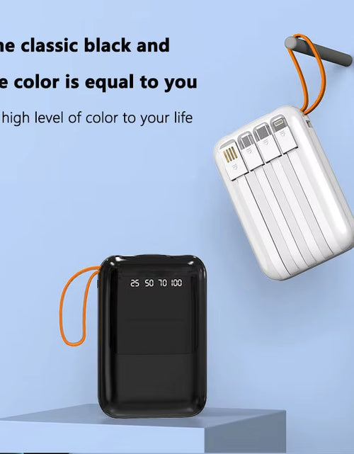 Load image into Gallery viewer, 18650 Power Bank Fast Charging Powerbank Portable Battery Charger Powerbank for Iphone Xiaomi 4IN1 Mini Battery Storage Boxes
