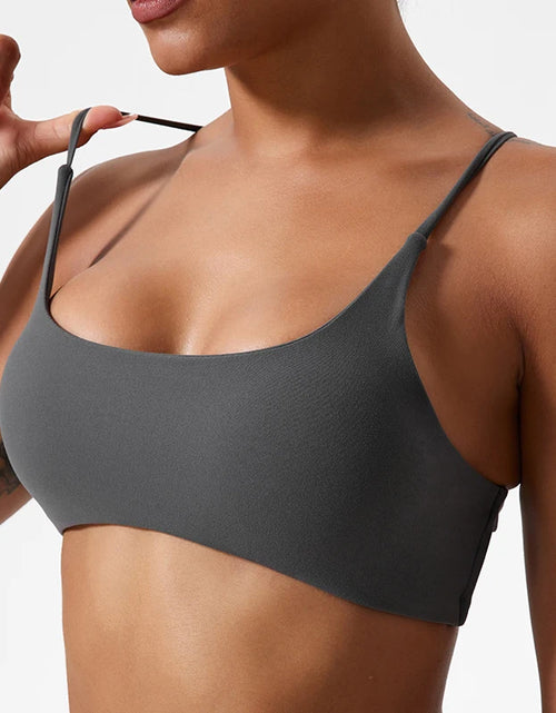 Load image into Gallery viewer, Super Soft Fabric Back Cross Sports Bra Gym Top Women Higher Quality Yoga Clothes Women Fitness Running Bra Workout Yoga Bra
