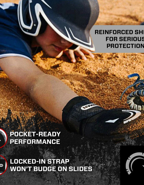 Load image into Gallery viewer, Sliding Mitt – Protective Hand Guard for Base Sliding – Youth &amp; Adult Sizes - Shock Absorption, Athletic Fit, Slip-Resistant Design
