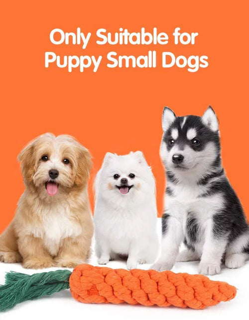 Load image into Gallery viewer, 5 Pieces Dog Chew Toys, Safe Durable Puppy Teething Chewing Braided Toys, Medium Large Pet Dog Cotton Knot Paws Fun Molar for Clean Teeth Healthy
